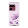 スリムプロテクションケース［ Natural Flower - Purple ］