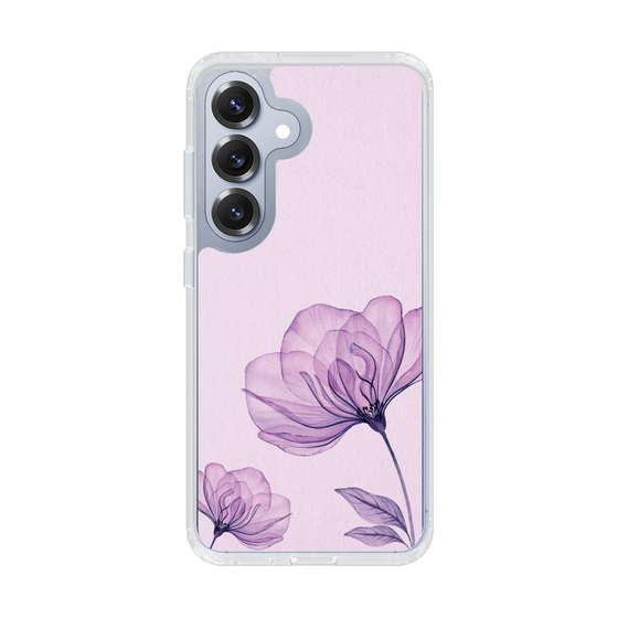 スリムプロテクションケース［ Natural Flower - Purple ］