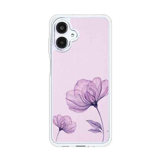 スリムプロテクションケース［ Natural Flower - Purple ］