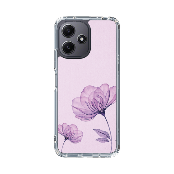 スリムプロテクションケース［ Natural Flower - Purple ］