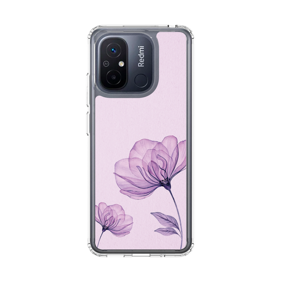 スリムプロテクションケース［ Natural Flower - Purple ］
