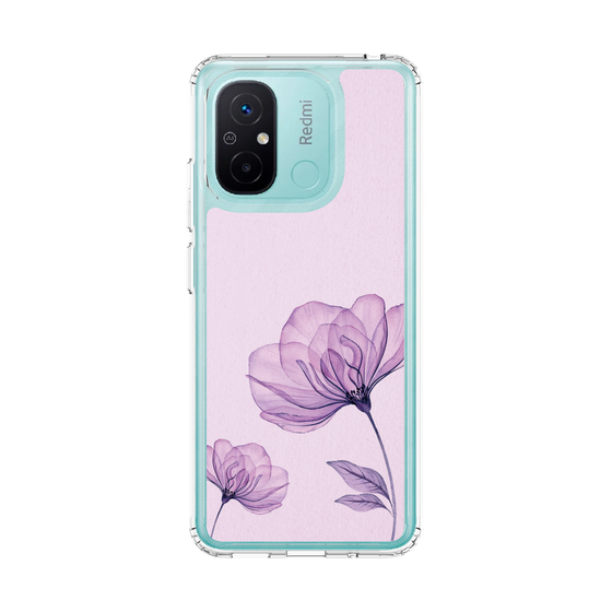 スリムプロテクションケース［ Natural Flower - Purple ］
