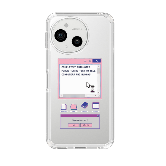 スリムプロテクションケース［ System error! ］