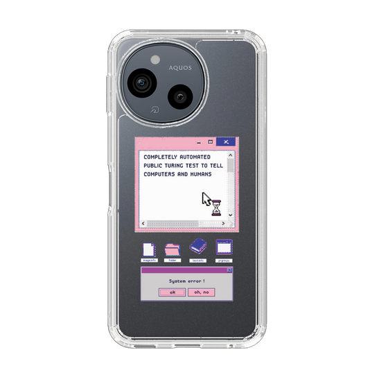 スリムプロテクションケース［ System error! ］