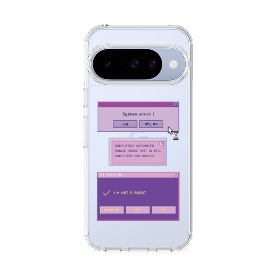 スリムプロテクションケース［ I'm NOT A ROBBOT! ］