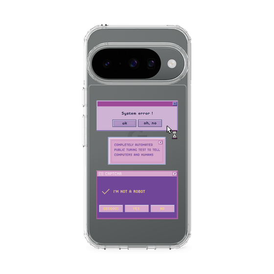 スリムプロテクションケース［ I'm NOT A ROBBOT! ］
