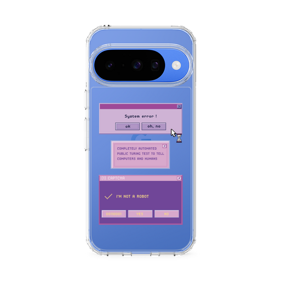 スリムプロテクションケース［ I'm NOT A ROBBOT! ］