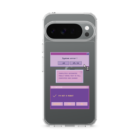 スリムプロテクションケース［ I'm NOT A ROBBOT! ］