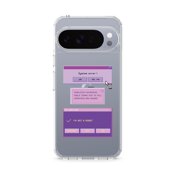 スリムプロテクションケース［ I'm NOT A ROBBOT! ］