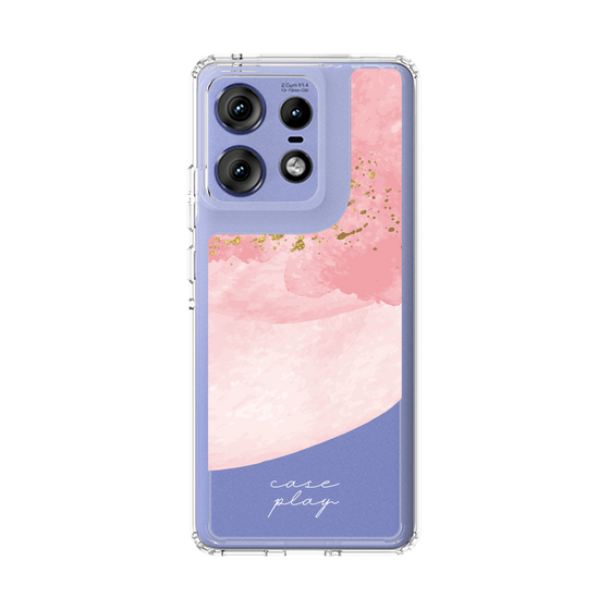 スリムプロテクションケース［ pink layered ］