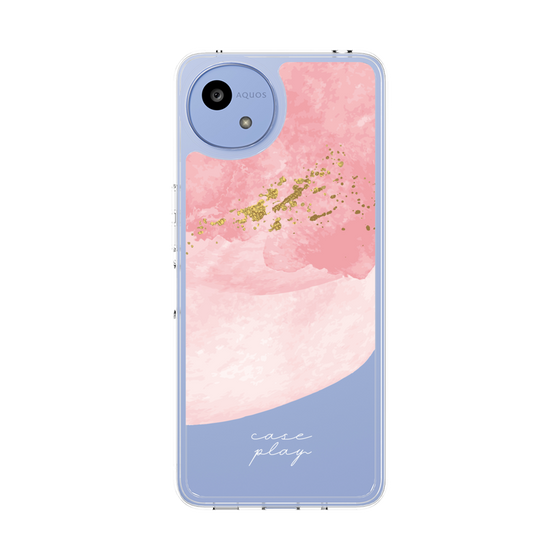 スリムプロテクションケース［ pink layered ］