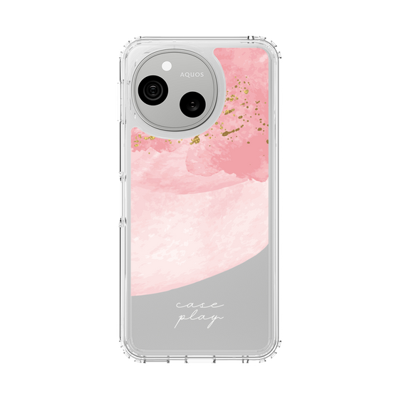 スリムプロテクションケース［ pink layered ］