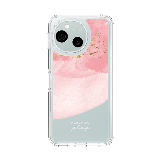 スリムプロテクションケース［ pink layered ］