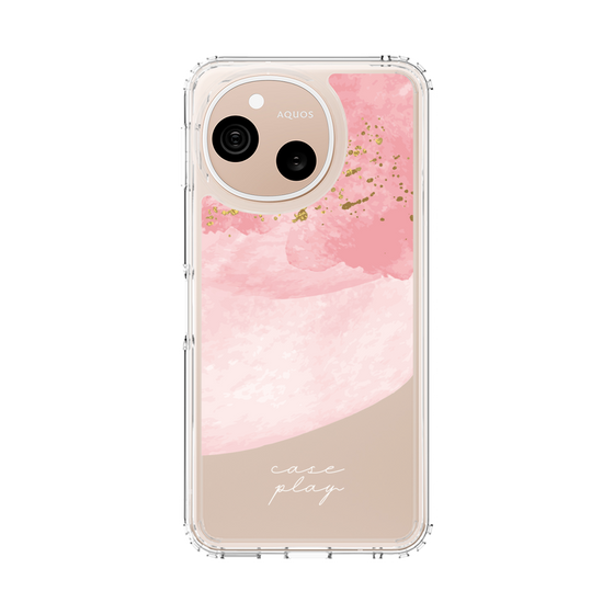 スリムプロテクションケース［ pink layered ］