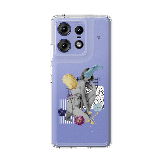 スリムプロテクションケース［ Cool and languid Dull blue ］