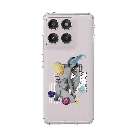 スリムプロテクションケース［ Cool and languid Dull blue ］