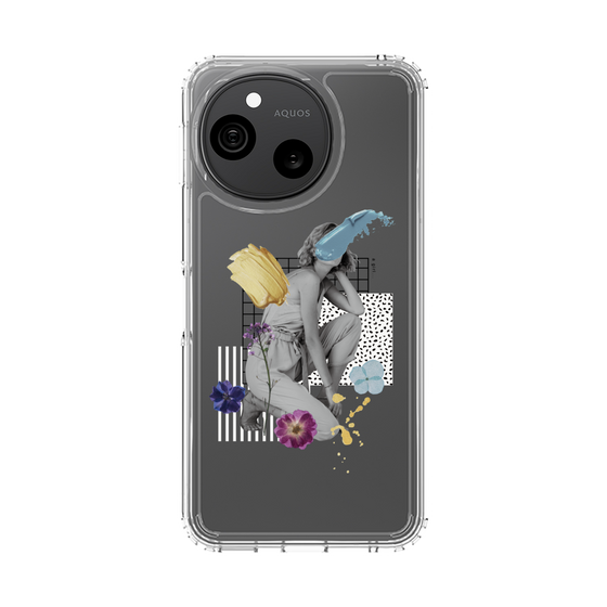 スリムプロテクションケース［ Cool and languid Dull blue ］