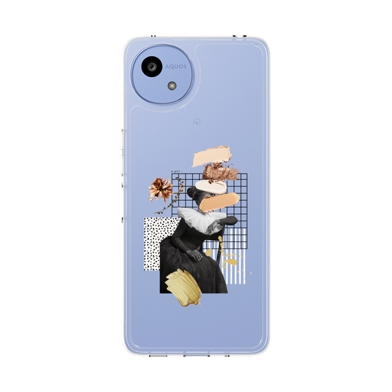 スリムプロテクションケース［ Artistic Fall in Beige ］