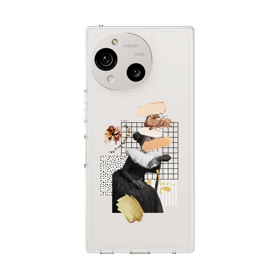 スリムプロテクションケース［ Artistic Fall in Beige ］
