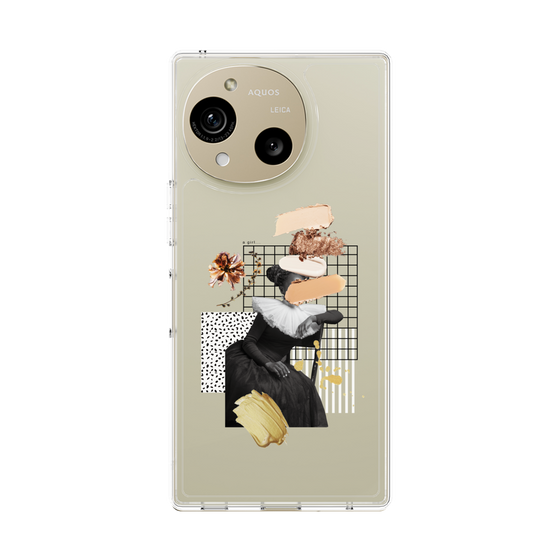 スリムプロテクションケース［ Artistic Fall in Beige ］