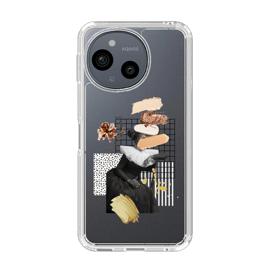 スリムプロテクションケース［ Artistic Fall in Beige ］