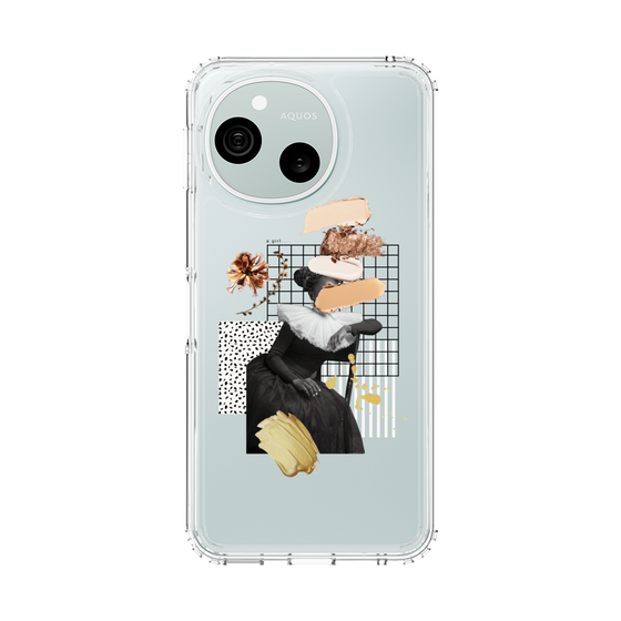 スリムプロテクションケース［ Artistic Fall in Beige ］