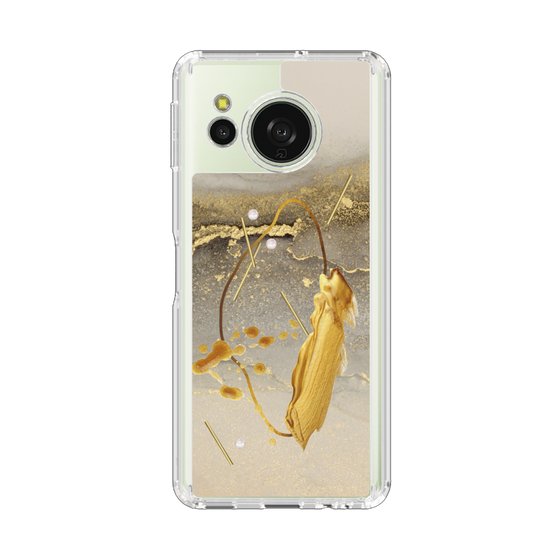 スリムプロテクションケース［ Marble Nuance Painting Gray ］