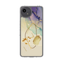 スリムプロテクションケース［ Marble Nuance Painting Purple ］