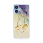 スリムプロテクションケース［ Marble Nuance Painting Purple ］