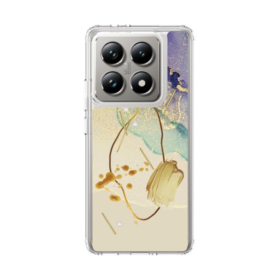 スリムプロテクションケース［ Marble Nuance Painting Purple ］