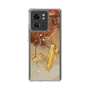 スリムプロテクションケース［ Marble Nuance Painting Brown ］