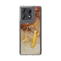 スリムプロテクションケース［ Marble Nuance Painting Brown ］