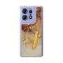 スリムプロテクションケース［ Marble Nuance Painting Brown ］