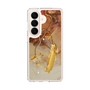 スリムプロテクションケース［ Marble Nuance Painting Brown ］