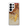 スリムプロテクションケース［ Marble Nuance Painting Brown ］