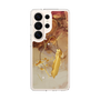 スリムプロテクションケース［ Marble Nuance Painting Brown ］