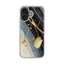 スリムプロテクションケース［ Marble Nuance Painting Black ］