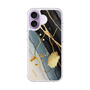 スリムプロテクションケース［ Marble Nuance Painting Black ］