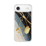 スリムプロテクションケース［ Marble Nuance Painting Black ］