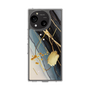スリムプロテクションケース［ Marble Nuance Painting Black ］