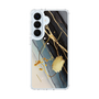 スリムプロテクションケース［ Marble Nuance Painting Black ］