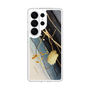 スリムプロテクションケース［ Marble Nuance Painting Black ］