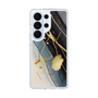 スリムプロテクションケース［ Marble Nuance Painting Black ］