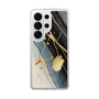 スリムプロテクションケース［ Marble Nuance Painting Black ］