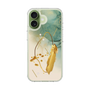 スリムプロテクションケース［ Marble Nuance Painting Green ］