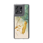 スリムプロテクションケース［ Marble Nuance Painting Green ］