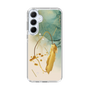 スリムプロテクションケース［ Marble Nuance Painting Green ］