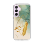 スリムプロテクションケース［ Marble Nuance Painting Green ］