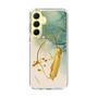 スリムプロテクションケース［ Marble Nuance Painting Green ］