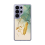 スリムプロテクションケース［ Marble Nuance Painting Green ］